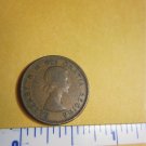 Canada 1961 1 Cent Copper One Canadian Penny ELIZABETH II #1