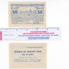 Austria 1920 50 Heller Gutschein Der GMD Dross Bank Note