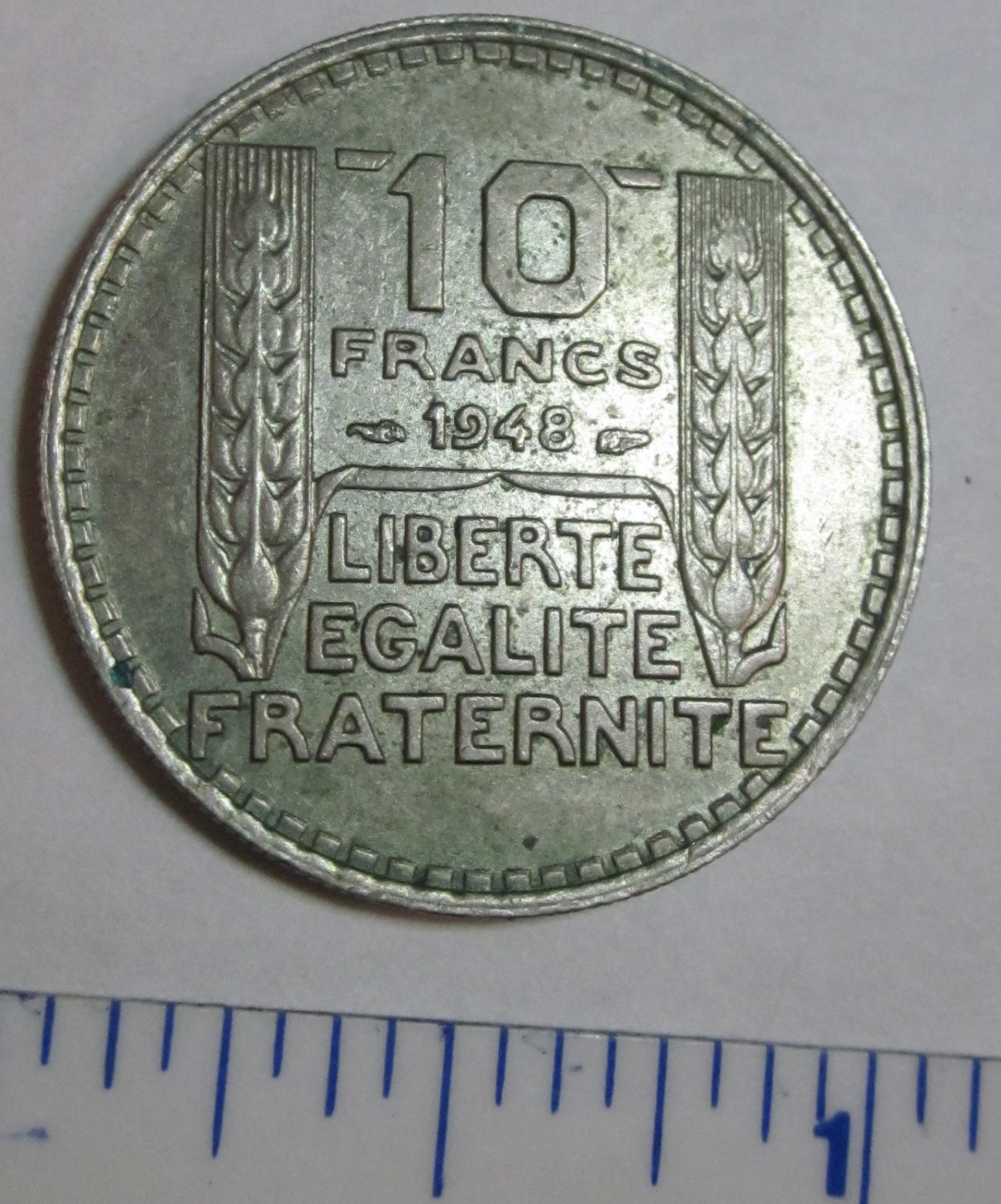 1948 REPUBLIQUE FRANCAOSE 10 FRANCS