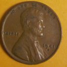 1941 D USA LINCOLN WHEAT PENNY ONE CENT 1 PIECE #8