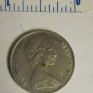 Australia 1973 - 10 Cents Copper-Nickel Coin - Lyrebird, Queen Elizabeth II