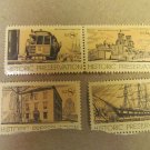 8 cent Historic Preservation Stamps 4 pieces Lot #4