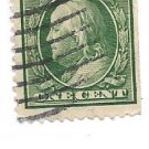 US Stamp BEN FRANKLIN GREEN ONE CENT