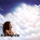 Angel Girl 2 - PERSONALIZED 1 Name Meaning Print