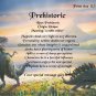 DINOSAURS #3 - PERSONALIZED 1 Name Meaning Print  - no US s/h fee