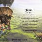 DINOSAURS STORY - PERSONALIZED 1 Name Meaning Print  - no US s/h fee