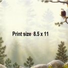 SERENITY FOREST #2 - PERSONALIZED 1 Name Meaning Print  - no US s/h fee