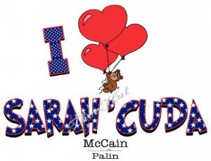 T-Shirt, I (heart) Love SARAH ' CUDA ~ (yth xSm to Adult xLarge)