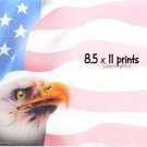 USA FLAG #3 - PERSONALIZED 1 Name Meaning Print  - no US s/h fee
