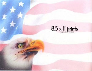USA FLAG #3 - PERSONALIZED 1 Name Meaning Print  - no US s/h fee