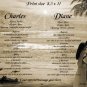 Couple EMBRACE #4, Tropical Beach - PERSONALIZED 1 or 2 Name Meaning Print  - no US s/h fee