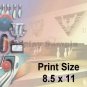 BOWLING - PERSONALIZED 1  Name Meaning Print  - no US s/h fee