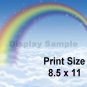 MISTY RAINBOW - PERSONALIZED 1 or 2  Name Meaning Print  - no US s/h fee