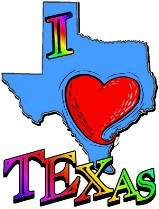 I (heart) LOVE TEXAS ~ (Adult 2xLarge to Adult 6xLarge) ~ T-shirt