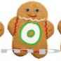 T-shirt Your Name in GINGERBREAD MEN cookies #3 ~  (Adult 2xLarge to Adult 6xLarge)