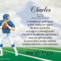 FOOTBALL player - PERSONALIZED 1 Name Meaning Print  - #3