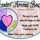 Vanilla Hazelnut ~  Scented AROMA BEADS + Fragrance oil, air freshener kit ~ (set of 2)