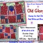 OLD GLORY - Tote rag Handbag Purse Quilted - American Flag (1)