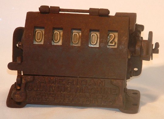Antique America Counting Machine in working condition