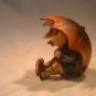Vintage Hummel Goebel Germany Umbrella Boy and Umbrella Girl Collectible Set