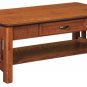 Amish Occasional Table Set Mission Solid Wood Furniture Coffee Sofa End