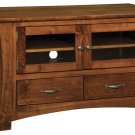 Amish Solid Wood Plasma TV Stand LCD Media Console DVD Maple Storage Cabinet New