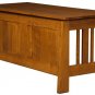 Amish Computer Desk Solid Wood Wooden Small Mission Home Office Furniture File