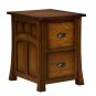 Amish Computer Desk Hutch Topper Solid Wood Home Office Furniture File Mission