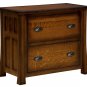 Amish Computer Desk Hutch Topper Solid Wood Home Office Furniture File Mission