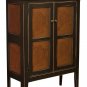 Amish Primitive Kitchen Pie Safe Storage Pantry Cupboard Black Wood Furniture