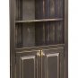 Amish Corner Cabinets Kitchen Bathroom Storage Solid Wood Black Country Cottage