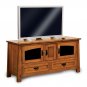 Large Modesto Amish Plasma TV Stand Wood LCD Console Media Cabinet Storage