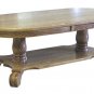 Amish Oak Occasional Tables Set Pedestal Country Solid Wood Coffee End Table New