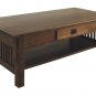 Amish Rustic Mission Occasional Table Set Solid Wood Furniture Sofa Coffee End