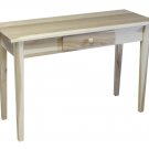 Amish Shaker Country Occasional Table Set 3-Piece Solid Hickory Wood Natural