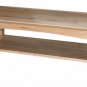 Amish Mission Occasional Table Set Solid Hickory Wood Natural Coffee End Sofa