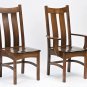 Amish Rustic Trestle Dining Table Sets Solid Wood Farmhouse Planked Country New