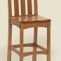 Amish Mission Trestle Dining Table Chairs Set Wood Rustic Farmhouse Country New