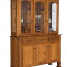 Amish Hutch Dining Room Buffet Server China Cabinet Hutches Solid Wood New