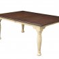 Amish Farmhouse Dining Table Rectangle Solid Wood Extending Country Kitchen New