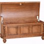 Amish Cherry Blanket Chests Box Cedar Hope Wooden Storage Clothes Trunk New