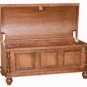 Amish Cherry Blanket Chests Box Cedar Hope Wooden Storage Clothes Trunk New
