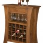Amish Solid Wood Round Dining Table Pedestal Mission Base Extending Arts Crafts