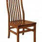 Amish Solid Wood Round Dining Table Pedestal Mission Base Extending Arts Crafts