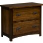Amish Corner Computer Desk Hutch Home Office Solid Wood Furniture Mission