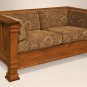 Amish Arts and Crafts Love Seat Upholstered