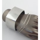 Chunky fashion jewelry 3 Square cuff bracelet set gold or silver color