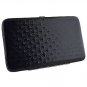Black Quilted Studded Pattern Evening Wallet Clutch Handbag Purse