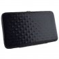 Black Quilted Studded Pattern Evening Wallet Clutch Handbag Purse