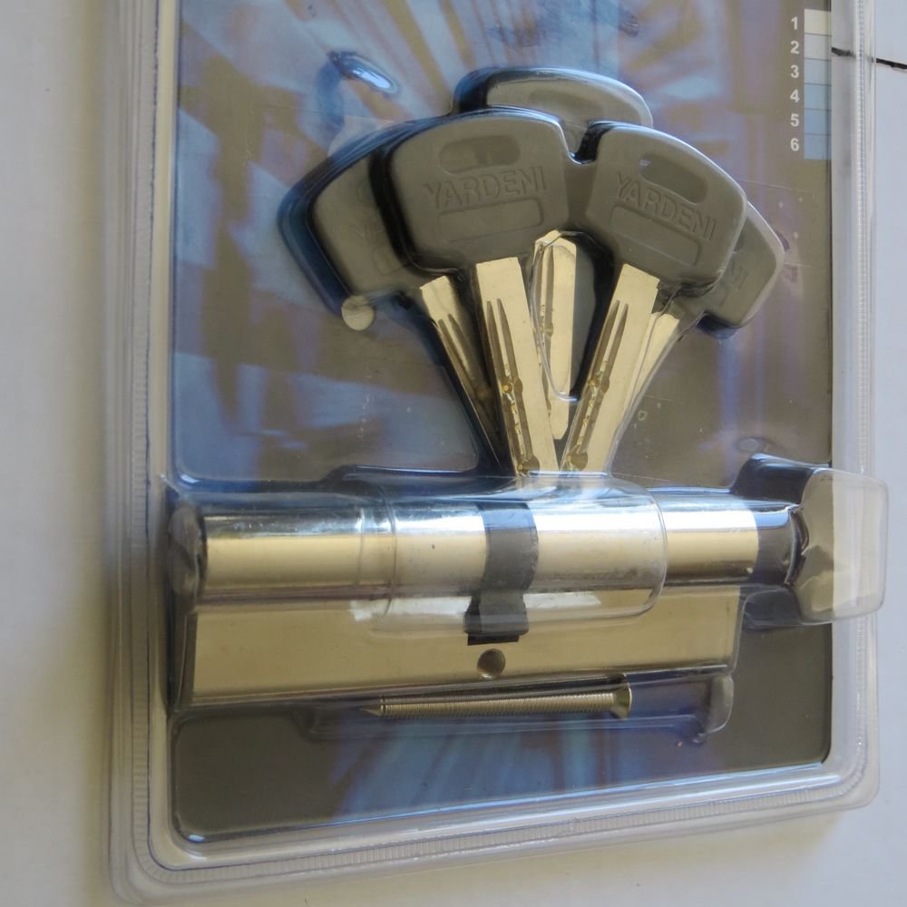 101MM High Security Cylinder Door lock 50.5+50.5mm Euro Profile upvc LONG